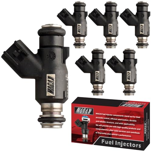 Set of 6 Fuel Injectors 35310-3C000 FJ837 Replacement - size: FJ837