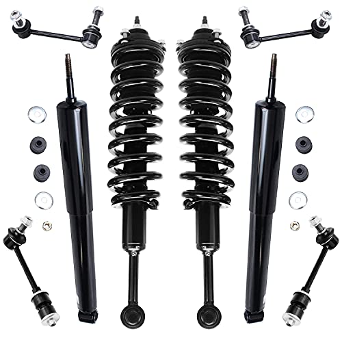 Detroit Axle - 8pc Struts Shocks Kit for 2003-2022 Toyota 4Runner - size: 10102-8/Big Kit