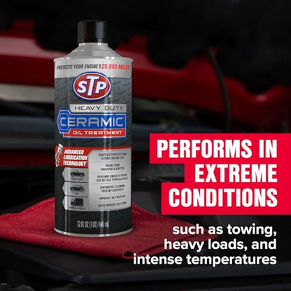 STP Heavy Duty Ceramic Engine Oil Treatment for Extreme Conditions