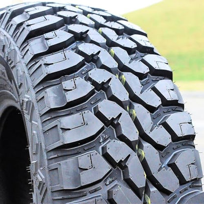 Set of 4 (FOUR) Forceum M/T 08 Plus Mud Off-Road Light Truck Radial Tires-LT235/70R16 235/70/16 235/70-16 104/101Q Load Range C LRC 6-Ply BSW Black Side Wall