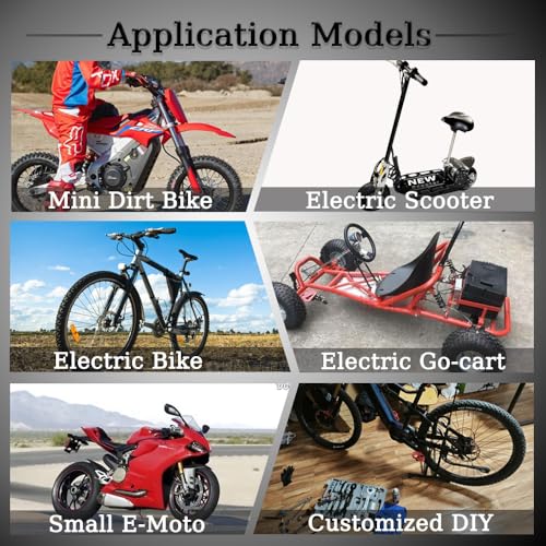 24V 350W Brushed Electric Motor Kit, Speed Controller, Throttle with Key - size: 24V 350W