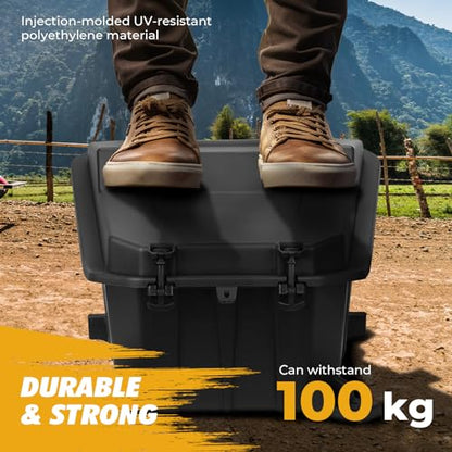 KEMIMOTO UTV Rear Cargo Box 69 QT Storage Box 2881193