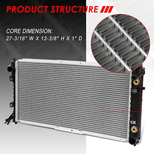 Auto Dynasty 1323 Radiator for 1992-1997 Mazda MX6 626 2.0L 2.2L AT MT - color: 92-97 Mazda MX6/626 2.0L 2.2L AT MT