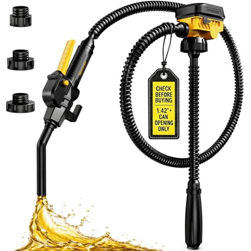 Fuel Transfer Pump for DeWalt 20V MAX Battery 3.7 GPM Cordless Gas Can Pump