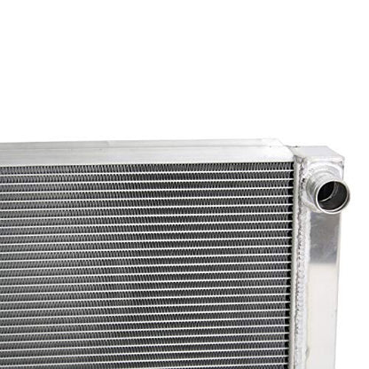 Aluminum Performance Racing Radiator Fits Chevy 27.5" 2 Row Double Pass Universal