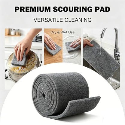 5 Inch *15 Feet 800 Grit Grey Maroon General Purpose Scuff Pads, Scuffing, Hand Scouring Pad, Sanding Pad, Paint Primer Prep Scratch - Surface Preparation Pad for Car Auto Body Woodworking - style: 800 Grit Grey