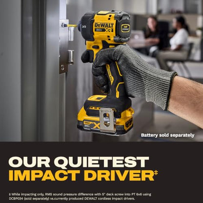 DEWALT 20V MAX 1/4 Inch Hydraulic Impact Driver (DCF870B)