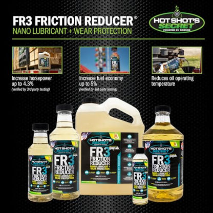 Hot Shot's Secret FR3 Friction Reducer Oil Additive, 64 oz - size: 64 fl oz