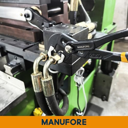 MANUFORE 16 Inch Water Pump Pliers Heavy Duty Tongue and Groove Pliers - style: 16 in