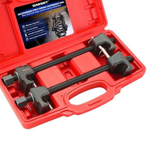 DASBET Macpherson Strut Spring Compressor Tool Kit 2PCS - color: Red