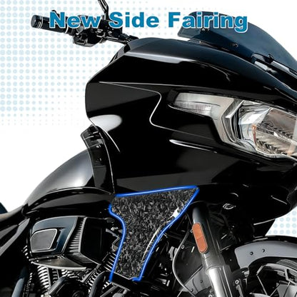 Side Fairing Panel Bracket Kit for Harley CVO Road Glide ST - color: Forge Carbon