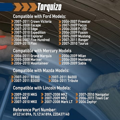 TPMS Sensor 315Mhz 4 PCS Tire Pressure Sensors Compatible with Ford 2005-2011 Escape Edge Expedition Explorer Flex Focus F-150 Fusion MKS MKT MKX MKZ Mazda Mercury Replace Part 6F2Z1A189A 7L1Z1A189A