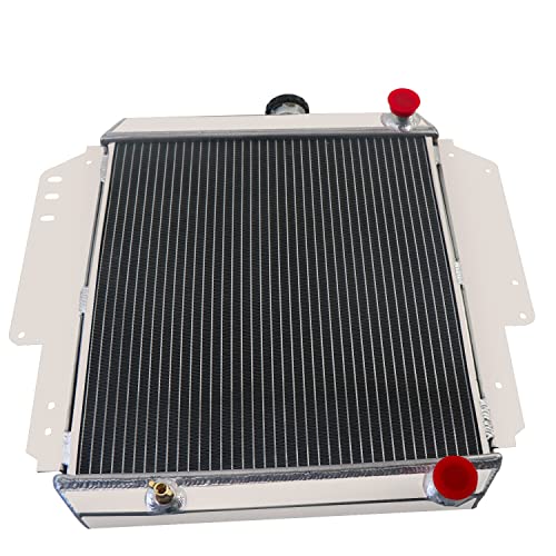 Radiator for 1985-1995 Suzuki Samurai Sierra Jimny Hardtop SJ410 SJ413 1.3L - size: 2 Row Radiator w/CNC Cap