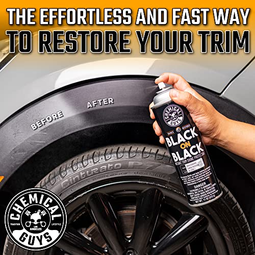 Chemical Guys, Black on Black Instant Exterior Trim Shine Dressing, 11 oz