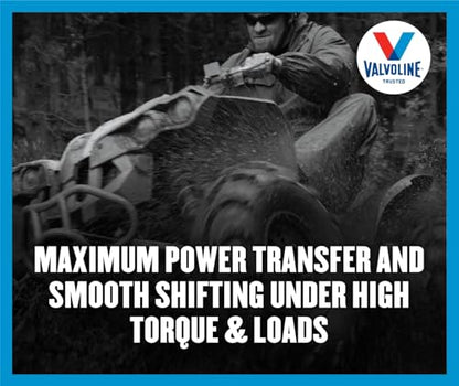 Valvoline 4-Stroke ATV/UTV SAE 10W-40 Motor Oil 1 QT, Case of 6 - size: 1 QT, Case of 6
