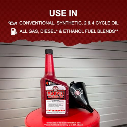 Marvel Mystery Oil Original Motor Treatment, 32 oz. (Pack of 2) - size: 32 Fl Oz (Pack of 2)