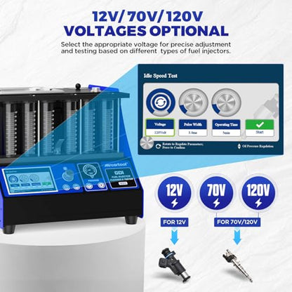 V311 Fuel Injector Cleaner Machine for GDI/EFI/FSI Injector Testing - size: GDI V311