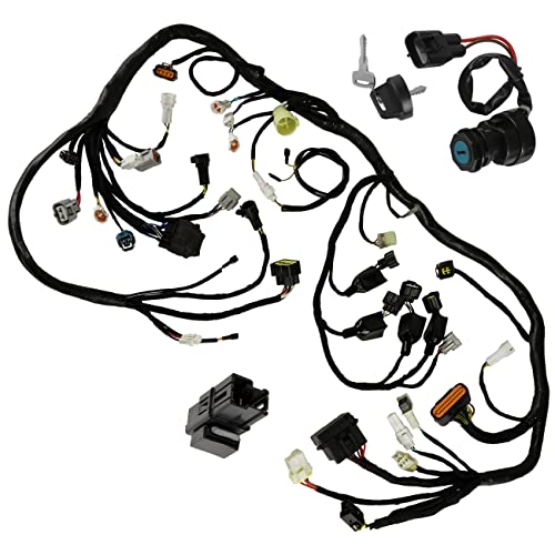 Caltric Wiring Harness Switch Key Relay Compatible with Yamaha Raptor 700 YFM700 2015 2016 2017 2018 2019 2020