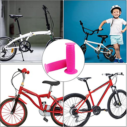 2 Pair Mini Kids Bike Handlebar Grips Non-Slip Soft Rubber Bicycle Grips
