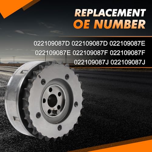 022109087J Camshaft Adjuster Engine Intake VVT Timing Camshaft Sprocket - color: 022109087J/F/E