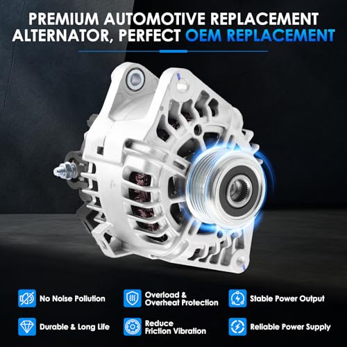 Car Alternator 11609 110A Fit for Kia Soul Forte Koup Forte5 Rio - size: #11609N, 11609 Alternator
