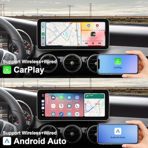 12.3" Linux CarPlay Screen for Mercedes-Benz C W205 NTG5.0 - style: C NTG5.0