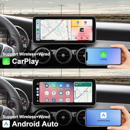 12.3" Linux CarPlay Screen for Mercedes-Benz C W205 NTG5.0 - style: C NTG5.0