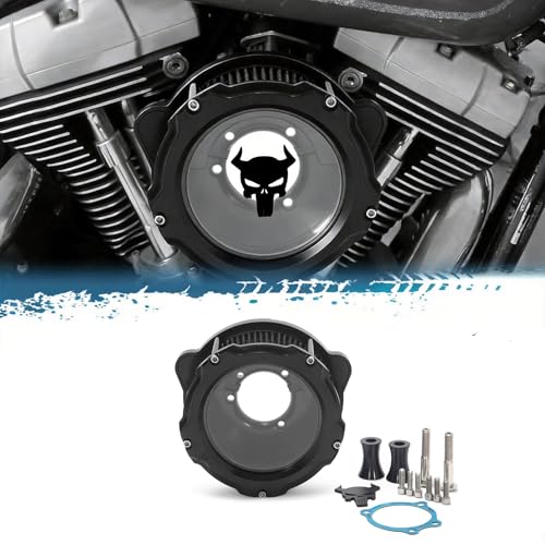 TOFR Air Filter for Harley Softail 2001-2015, Dyna 2004-2017, Touring 03-07