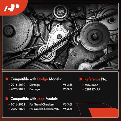 A-Premium Serpentine Belt 6-Rib 66.38 In
