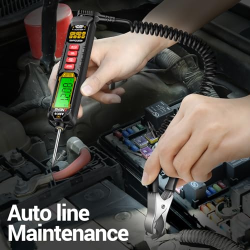 ANENG 0.5V-600V Multimeter, AC/DC Automotive Test Light, Circuit Tester Pen - style: A3016 Rechargeable Version