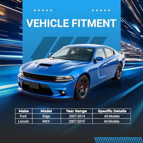 Front End Suspension Kit Compatible With 2007-2014 Ford Edge, 2007-2015 Lincoln MKX Tie Rods Inner and Outer Complete Kit, Tie Rod and Sway Bar - size: For Ford Edge / Lincoln MKX