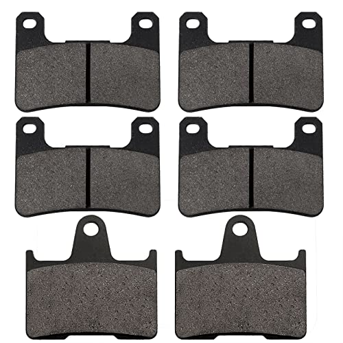 LOCOPOW Front Rear Brake Pads for 2004 2005 2006 Suzuki GSXR 1000 2004 2005 Suzuki GSXR 600 750