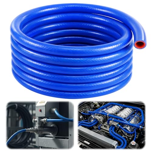 Outus 3/4" Id, 25ft Silicone Heater Hose,Coolant Radiator Hose, Blue, 1 - color: Blue, size: 3/4" ID, 25ft