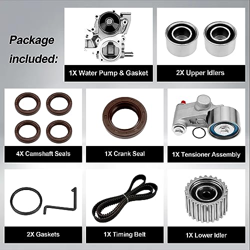Timing Belt Kit Water Pump Fit For 06-12 Subaru Forester Outback 2.5L - size: TKF006
