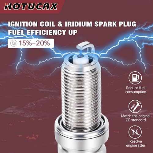 UF634 Ignition Coils & Spark Plugs Tune Up Kit, 4 Pack - size: UF634 & Spark Plug