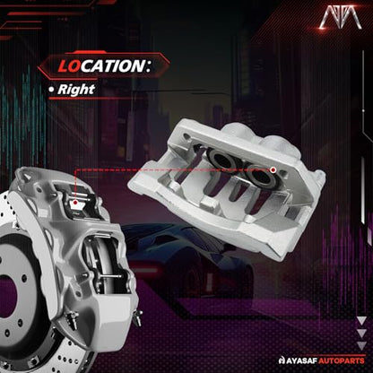 18B5076 Rear Right Passenger Side Disc Brake Caliper Assembly - color: Rear Right/Passenger Side