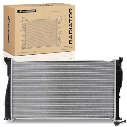 A-Premium Engine Coolant Radiator Assembly Compatible with BMW