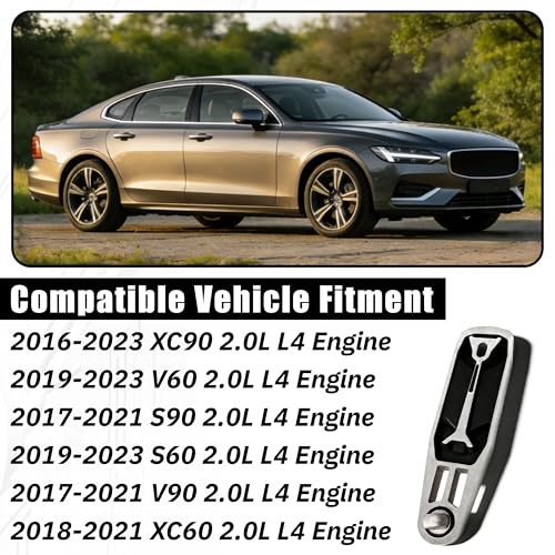 Engine Torque Strut Mount Compatible with 2016-2023 Volvo XC90, 2019-2023 V60/S60, 2017-2021 S90/V90, 2018-2021 XC60 2.0L L4 Turbo Engine, Replaces OE A70013 & 31682684, Durable Motor Mount (1pcs) - size: Volvo XC90 2016-2023