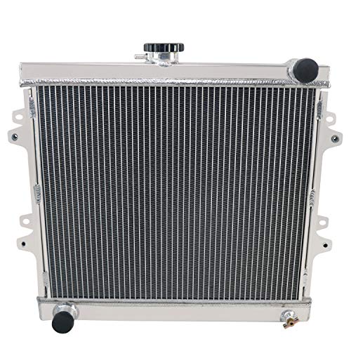 3 Row Radiator For Toyota Pickup Base 1984-1995 4Runner 1992-1995 - size: 3 Row Radiator+1.3Bar Cap(MT)