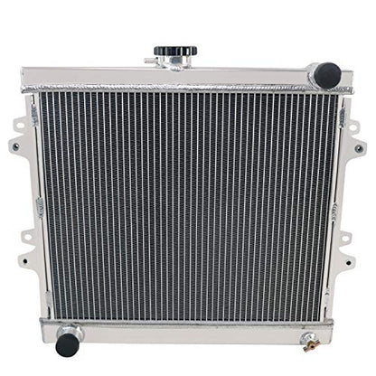3 Row Radiator For Toyota Pickup Base 1984-1995 4Runner 1992-1995 - size: 3 Row Radiator+1.3Bar Cap(MT)