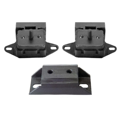 Replacement Parts for Interlocking Engine Motor Mounts Trans Mount for Jeep CJ5 CJ7 3.8L 4.2L 1976 1977 1978 1979 1980 1981 1982 1983 1984 1985 1986