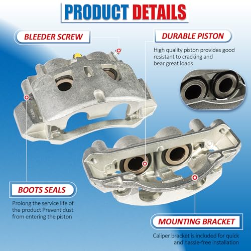 18B5302 18B5303 Front Pair Brake Caliper Assembly with Bracket