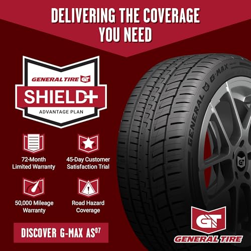 General Tire G-Max AS-07 UHP All Season 225/50ZR16 92W Passenger Tire - size: 225/50ZR16