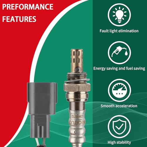 O2 Oxygen Sensor Heated Air Fuel Ratio Compatible with Subaru Impreza Forester Legacy Outback Baja Impreza WRX Saab 9-2X Replace# 234-4732 - size: 234-4732
