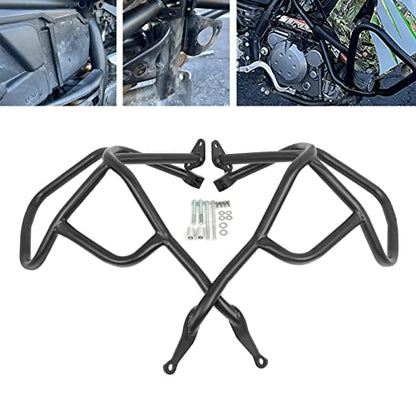 Worldmotop Engine Guard Highway Crash Bars Replacement for Kawasaki Klr650 KLR 650 KL650E 2008-2018 (Front)