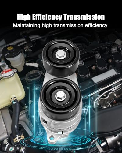 Tesnioner Pulley Serpentine Belt Drive Kit Fit for Honda Crosstour Pilot