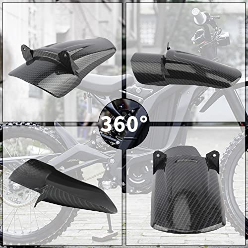 Sur Rear Shock Imitation Carbon Fiber Fender - color: Rear Shock Fender, size: Imitation Carbon Fiber
