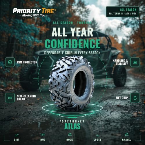 Forerunner Atlas 27X11.00-12 All Terrain 56F 6 Ply All Season Bias Tire - size: 27X11.00-12