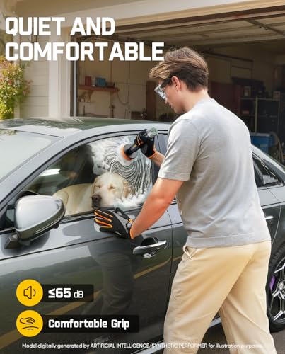 Fanttik P10 Pro Mini Car Buffer Polisher, Cordless Rotary Car Polisher