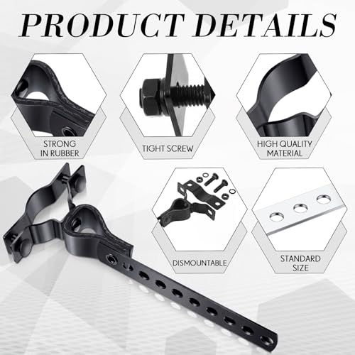 Geetery 1 Pcs Universal Exhaust Hangers Muffler Hanger, Rv Style, Black - color: Black, size: Rv Style